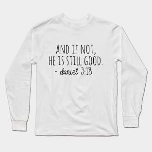 Christian Quote Long Sleeve T-Shirt